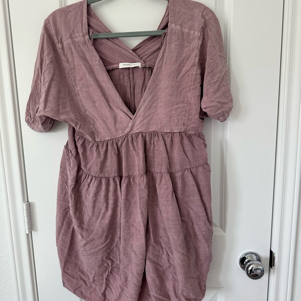 Mustard Seed V-Neck Dress